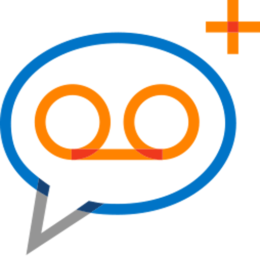 Vonage Voicemail Plus Stylized illustration of a recording tape reel